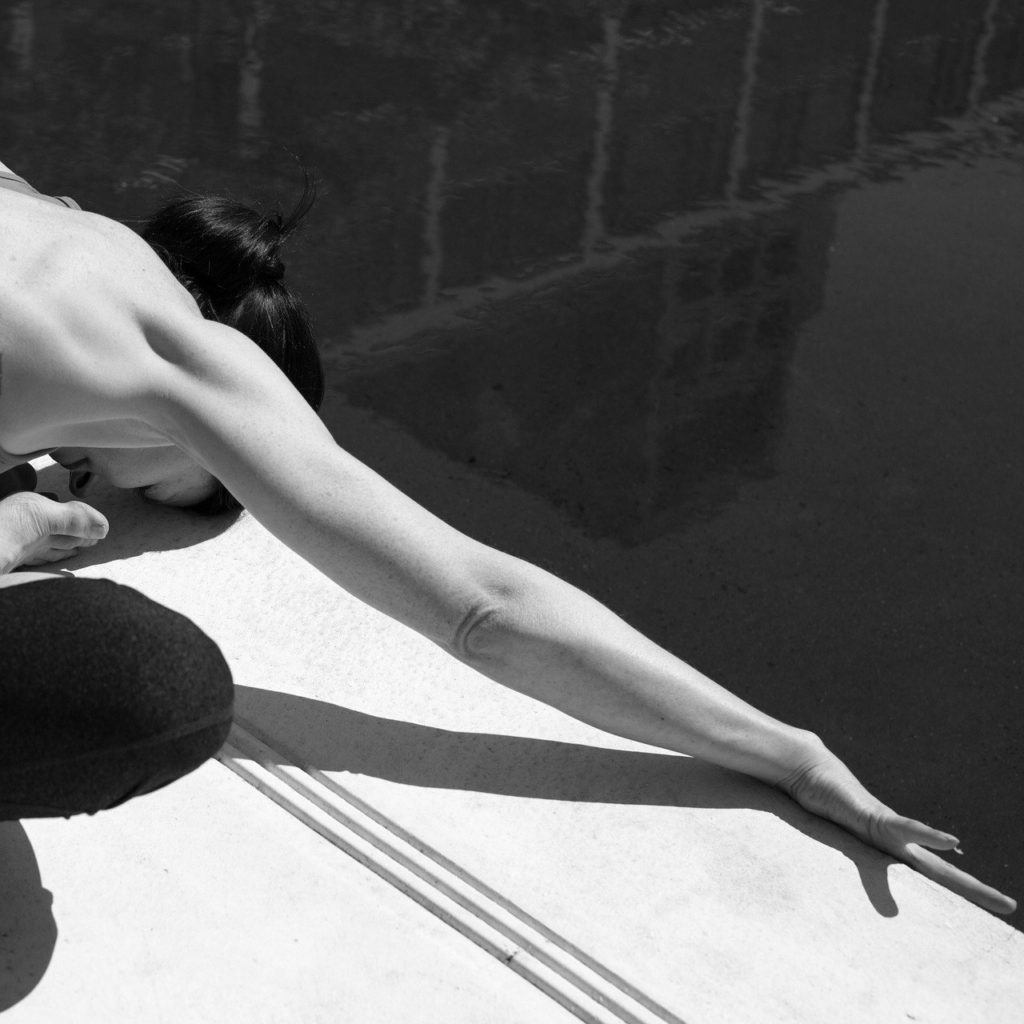 yoga, girl, woman